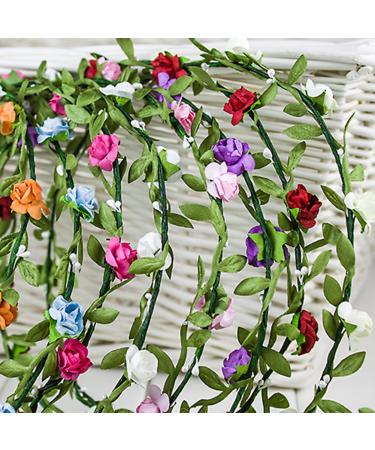 Elegant White Flower Hair Wreath for Weddings & Communions | Ladies & Girls Hair Accessories - Buy Online on GoSupps.com