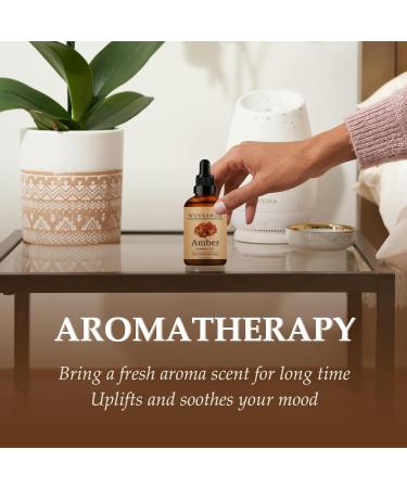 Amber Essential Oils 60ML Pure Amber Essential Oil for Aromatherapy Diffuser - 2 Fl Oz Amber 2 Fl Oz (Pack of 1) - Buy Online on GoSupps.com
