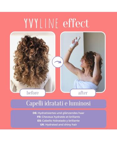 Yvyline Flushing-Free Leave-In Conditioner for Curly Hair - 200ml | Curly Girl Method Approved Boosts Definition & Hydration - Buy Online on GoSupps.com