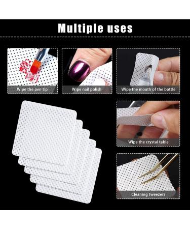Ebanku Cosmetic Cleaning Vlies Towels - 600PCs for Eyelash Extensions Nail Care & Glue Removal - Buy Online on GoSupps.com