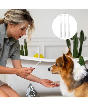 3Pcs Dog Toothbrushes Pet Toothbrush with Ultra Soft Nano Bristles Pet Cat Dental Care Oral Hygiene Toothbrush for Sensitive Pet Teeth Gums Puppy Kitten Toothbrush - Buy Online on GoSupps.com