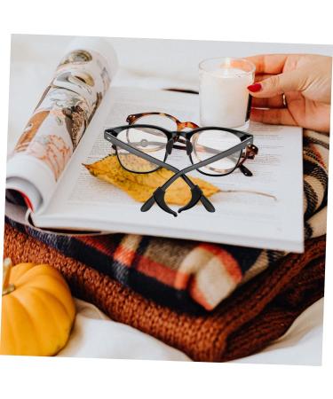 Anti-Slip Glasses Cover Set | Soft Nose Pads & Ear Pads for Sunglasses | Slide-Resistant Pebble Gel | Fashion Accessory White 1.9x0.8cm | International Shipping - Buy Online on GoSupps.com