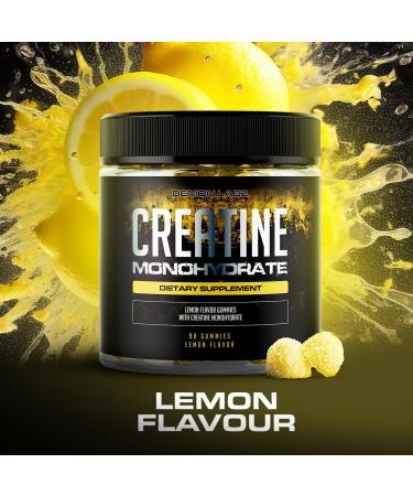 Buy Lemon Flavored Creatine Monohydrate Gummies - 90 Count for International Shipping - Buy Online on GoSupps.com