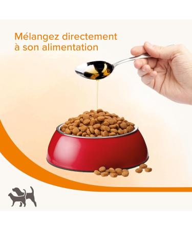 BEAPHAR Salmon oil for dogs and cats Food supplement Omega 3 and 6 Beneficial for the cardiovascular system coat and joints Energy intake 430 ml - Buy Online on GoSupps.com