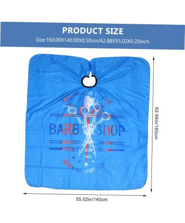 Buy NOLITOY Barber Cloth for Men - Premium Polyester Taffeta Hair Care Supplies for Professional Barbers | International Shipping Available - Buy Online on GoSupps.com