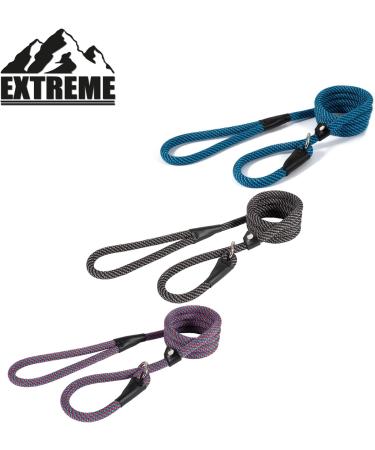 Extreme Rope Slip Lead Black/Grey 1.5mx12mm - Buy Online on GoSupps.com