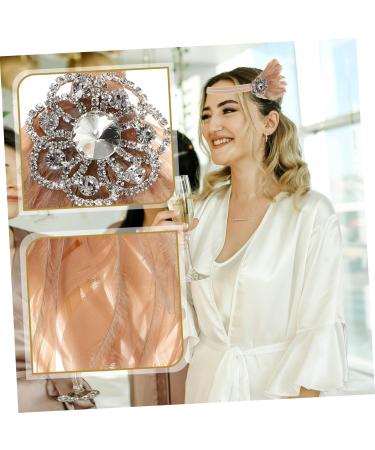 Mikinona 1pc Feather Diamond Headband Womens Accessories Rhinestone Headband Diamond Diamond Bridal Headband Bride Headpieces for Wedding Womens Headbands Womens Head Bands Prom Headpiece - Buy Online on GoSupps.com