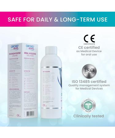 Oroxide Sensitive Solution - 250ml Oral Hygiene for Sensitive Gums Infections & Bleeding | Daily Disinfection - Buy Online on GoSupps.com