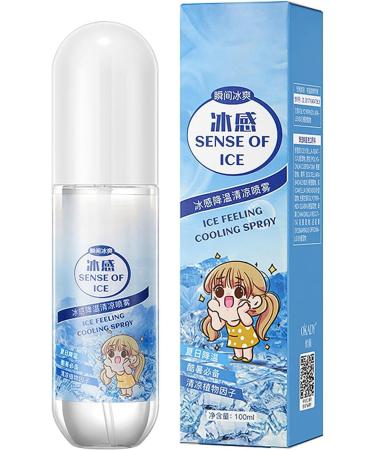 Cooling Spray For Hot Weather - 100ml Refreshing Cool Spray Fragrance | Natural Plant Cooling Agent | Cool Body Spray Cooling Mist And Body Mist Spray - Buy Online on GoSupps.com