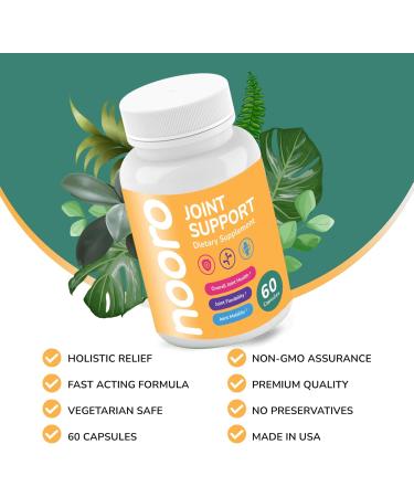 Nooro Joint Support Supplement - Mobility & Cartilage Aid | Non-GMO Made in USA | 30-Day Supply for Optimal Joint Health - Buy Online on GoSupps.com