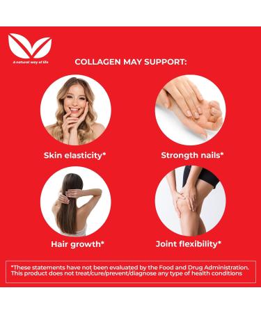 Full Life Collagen Peptides Powder and Moringa Oleifera Capsules - Dietary Supplements - Bovine Collagen for Women and Men Gluten-Free - Veggie Capsules - Buy Online on GoSupps.com