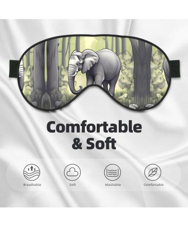 Walking Elephant Eye Mask - Soft Adjustable Nighttime Comfort for Men & Women | International Shipping Available - Buy Online on GoSupps.com