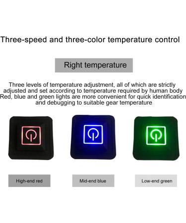 Adjustable USB Electrical Heating Pillow & Sheet for Clothing - Temperature Control Heating Vest - Buy Online on GoSupps.com