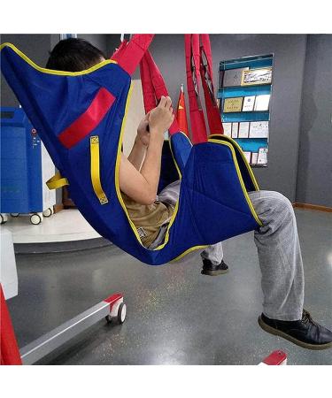 Patient Lift Toileting Sling for Shower Home Use Electric Transfer Belt with Head Support Handicap Commode Patient Lift Slings for Elderly Bariatric Divided U Slings 0620 - Buy Online on GoSupps.com