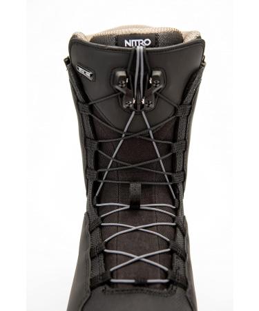 Nitro Snowboards Men's Anthem TLS 22 - All Mountain Freeride Freestyle Snowboard Boot with Quick Lacing Black 250 - Buy Online on GoSupps.com