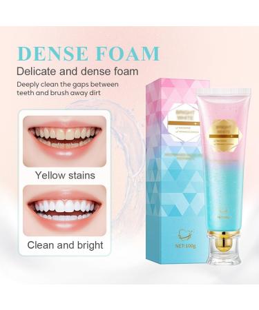 Niacinamide Whitening Toothpaste - Enamel Safe Formula for Brighter Teeth & Stain Removal Fresh Breath Vegan Fluoride-Free with Fresh Mint - Buy Online on GoSupps.com