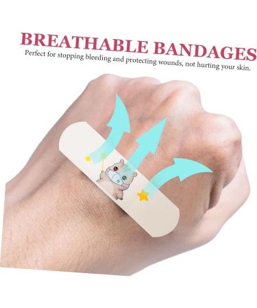 FRCOLOR 60 Sheets Cartoon Adhesive Bandages - Fun & Breathable Wound Protection - Buy Online on GoSupps.com