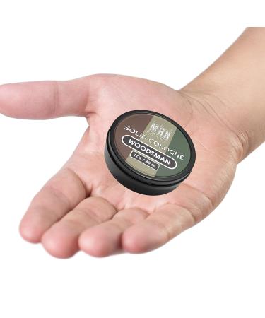 Solid Cologne Men's Woodsman Cologne Balm Woodsman Solid Cologne for men Solid Perfume (1 Ounce Woodsman) - Buy Online on GoSupps.com