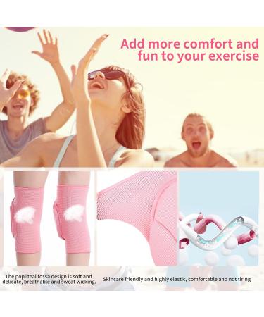 2 in 1 Knee Braces & Headbands - Volleyball Knee Pads for Patellar Protection | Breathable Pro Knee Support for Dance Cycling Basketball & Running - Buy Online on GoSupps.com