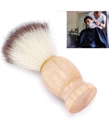 High-Quality Solid Wood Shaving Brush for Men | Durable Hairdressing Salon Tool - Comfortable & Long-Lasting - Buy Online on GoSupps.com