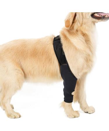 Dog Knee Brace Oxford Cloth Breathable Elastic Dog Leg Brace for Pain Relief (S) - Buy Online on GoSupps.com