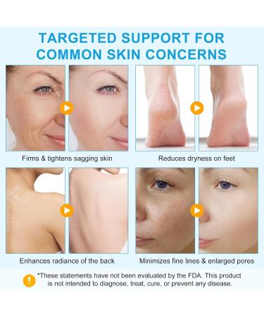 Hyaluronic Acid Powder for Face & Skin - High Purity DIY Serum & Moisturizer for Face Deep Hydration Anti-Aging Water-Soluble Preservative-Free for All Skin Types (4.23oz) - Buy Online on GoSupps.com