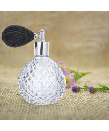 DOITOOL Air Bag Spray Bottle - 3.4 oz Crystal Glass Makeup Storage - Grey | International Shipping Available - Buy Online on GoSupps.com