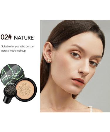 Air Cushion CC Cream 2024 New Mushroom Head Air Cushion CC Cream Air Cushion CC Cream Mushroom Head Mushroom Head CC Cream Foundation Long-Lasting Waterpro of Matte Moisturizing Concealer (Ivory 15g) Ivory 15g - Buy Online on GoSupps.com