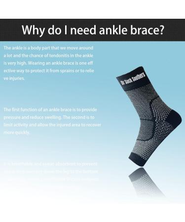 Dr Sock Soothers | 3 Pairs of Plantar Fasciitis Socks for Women & Men | Relief for Arch & Heel Pain | X-Large & Small Available - Buy Online on GoSupps.com