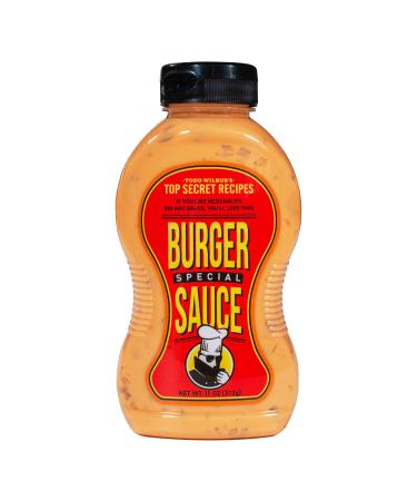 Todd Wilbur's Top Secret Recipes Burger Special Sauce (Like Big Mac Sauce) - Use on Burgers, Sandwiches & Wraps for Restaurant Flavor at Home - Best Burger Spread  MSG & Gluten Free - 11 oz Burger Special Sauce 10 Ounce (Pack of 1)