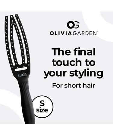 Buy Fingerbrush - Small Black with Boar & Nylon Bristles | International Shipping Available - Buy Online on GoSupps.com