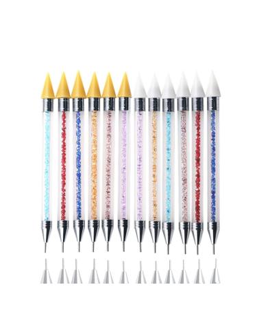 6 Piece Nail Dotting Tools Set - Professional Nail Art Pens for Manicure | International Shipping Available - Buy Online on GoSupps.com