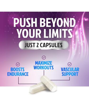 L-Arginine Complex 1500mg - 3X Strength L-Agrinine & L-Citrulline Supplement - Premium Heart Health & Muscle Supporting Nitric Oxide Booster & Energy Blend - for Men & Women Bottled USA - 120 Capsules 120 Count (Pack of 1) - Buy Online on GoSupps.com