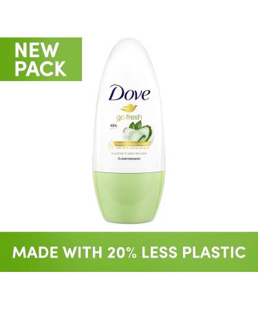 Dove Go Fresh Cucumber & Green Tea Anti-perspirant Deodorant Roll-On 50 ml - Pack of 1 - Buy Online on GoSupps.com