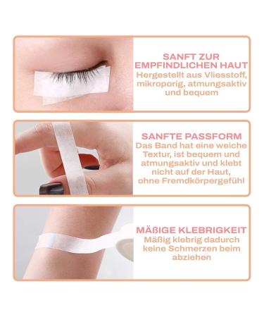 Shop P-Beauty 3x Elastic Tape - White | Hypoallergenic Latex-Free Eyelash Extension & Medical Tape (1.25cm x 9.14m) - 3 Pieces Pack - Buy Online on GoSupps.com