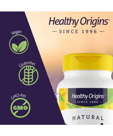 Healthy Origins Vegan Ubiquinol 100mg - High Dose Gluten-Free Non-GMO 60 Vegan Soft Capsules - Lab Tested Antioxidant Support - Buy Online on GoSupps.com
