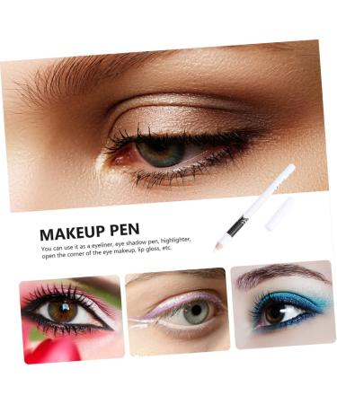 WOONEKY 24pcs Eyeliner Pencil White Eyeliner Pen Liquid Black Eyeliner White Liquid Eyeliner Wooden Pole - Buy Online on GoSupps.com