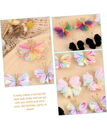 minkissy 6 Pairs Hair Accessories for Women Braids Girls Hair Barrettes Hair Jewelry for Braids Clips 90s Butterflies Hair Accessories Butterflies Hair Pin Hair Piece Miss Sweet Metal - Buy Online on GoSupps.com