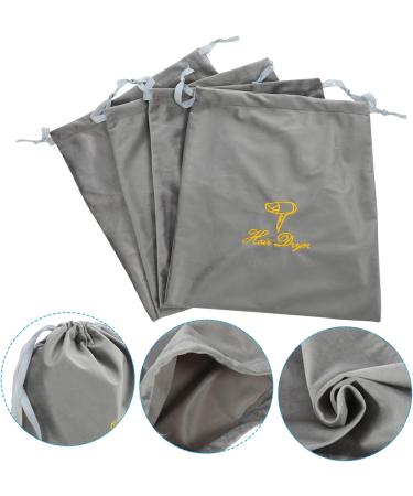PLAFOPE Hair Dryer Bag 4pcs Hair Dryer Storage Bag Travel Hair Dryer Hair Drawstring Hair Dryer Bags Classic Organizer - Buy Online on GoSupps.com