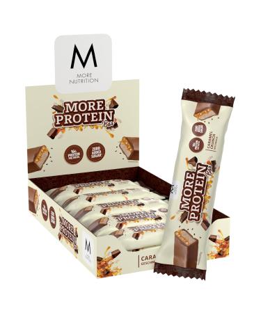 MORE Protein Bar 10-pack protein bars 10 x 50 g Caramel Crunch