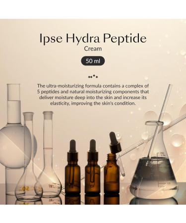 IPSE HYDRA Korean Face Cream 50ml - Anti-Aging Moisturizing Hydrating with Hyaluronic Acid & Peptide for Fine Lines & Wrinkles - International Shipping Available - Buy Online on GoSupps.com
