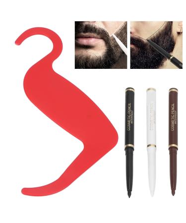 Waterproof Beard Filler Pen - Long-Lasting Contour & Hairline Enhancer for Goatees & Eyeliner - Buy Online on GoSupps.com