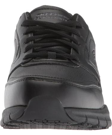 Skechers Women's Nampa-Wyola Food Service Shoe - Size 8, Black Polyurethane - Buy Online on GoSupps.com