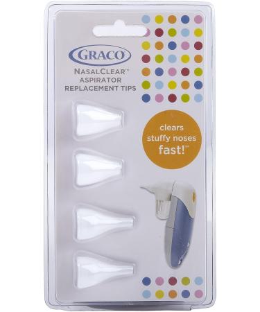 Graco NasalClear Aspirator Replacement Tips - Pack of 4 - Buy Online on GoSupps.com