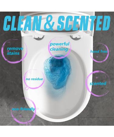 MMIOFANT Automatic Scented Toilet Bowl Cleaner Bottle 2 pack Long Lasting Bathroom Toilet Tank Cleaner Pods Tablets In Bottles With Powerful Cleaning (Jasmine 2 Pack) - Buy Online on GoSupps.com