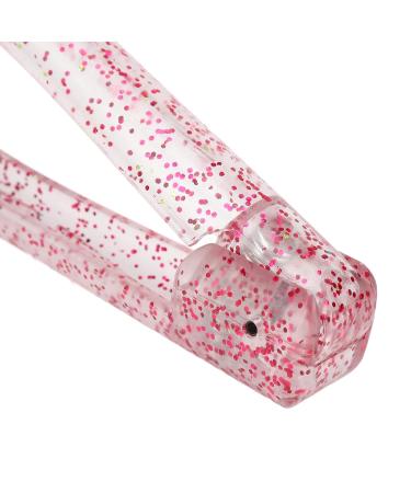 Buy Hair Straightening Splint Comb for Women | Double-Sided Clamp Brush | High-Temperature Resistant Tool for Home Salon | Rose Red Color - Buy Online on GoSupps.com