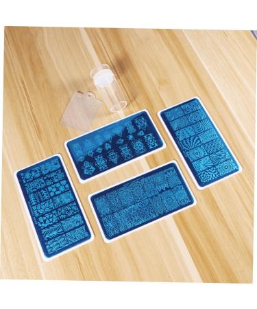 FOMIYES kit de manicura nail products manicure kit nail stamp plate nail art tencils nail plate nail art stamping kit nail art stamping plates set stencil peg board steel plate medium As Shown - Buy Online on GoSupps.com