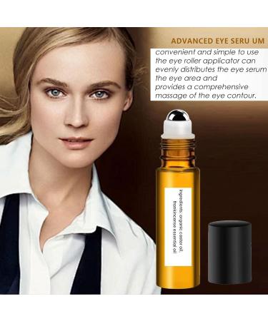 Buy Time Eraser Oil & Roller Ball - Organic Castor Oil & Frankincense for Eye Bags Fine Lines Anti-Wrinkle (2pcs) - International Shipping Available - Buy Online on GoSupps.com