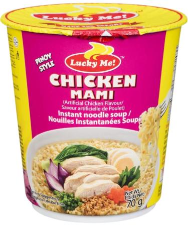 Lucky Me Instant Cup Chicken Mami Flavor 6 Cups x 70 g - Buy Online on GoSupps.com