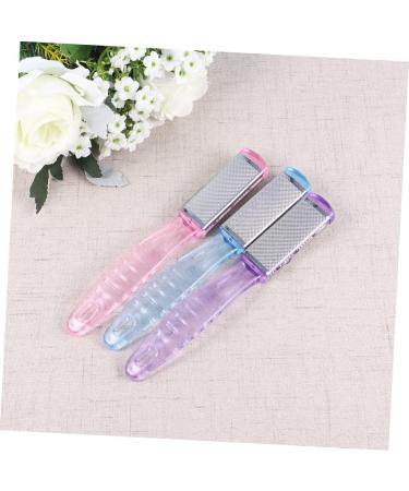 FRCOLOR Foot Remover 1pc Remover Exfoliating Scrub Dead Skin Remover Double-Sided Callus Remover Foot Callus Remover Makeup Remover Crystal Handle Double-Sided Remover 1 count (Pack of 1) - Buy Online on GoSupps.com